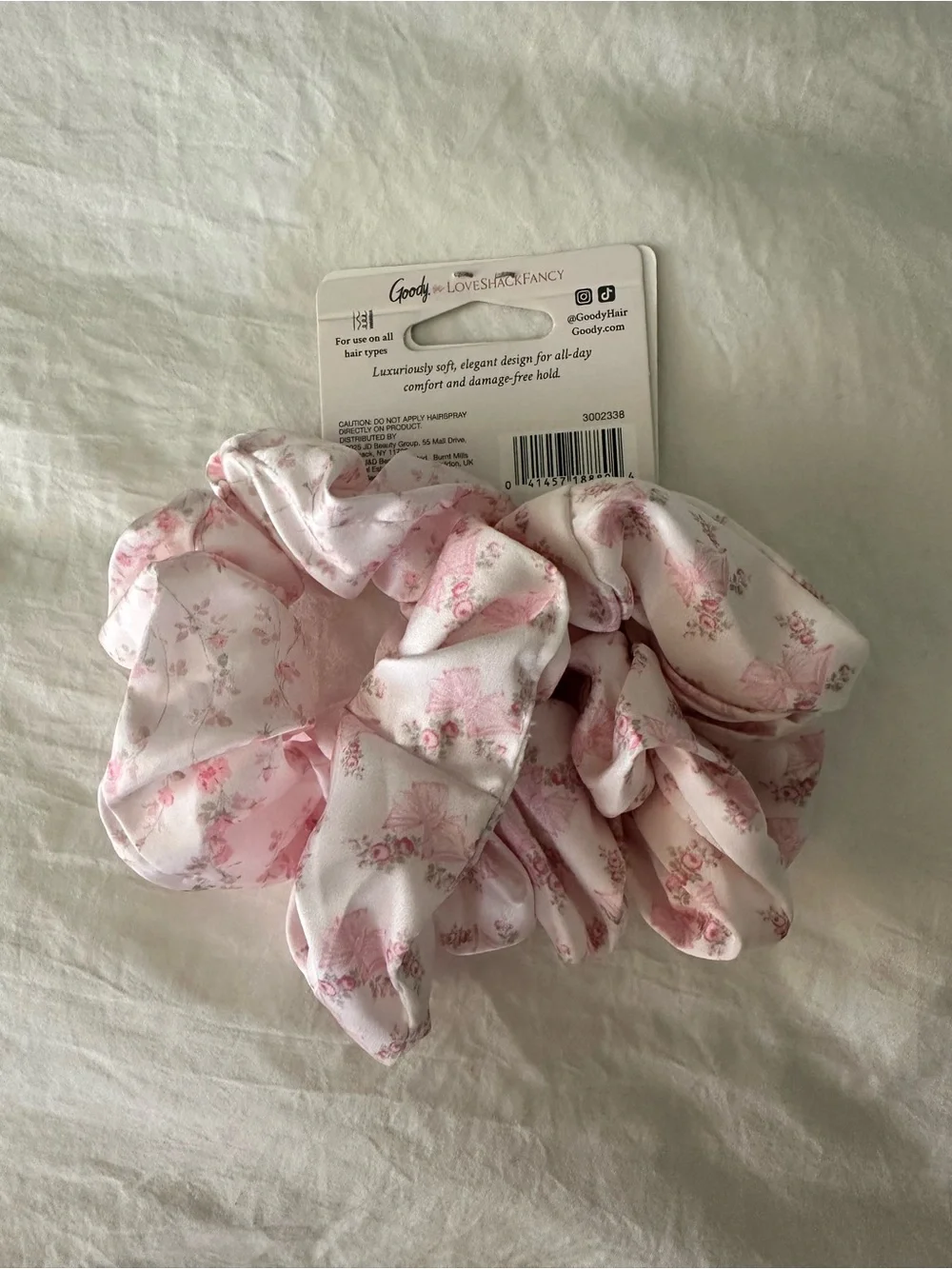 LoveShackFancy X Goody 3 large satin scrunchies - Picture 2 of 2